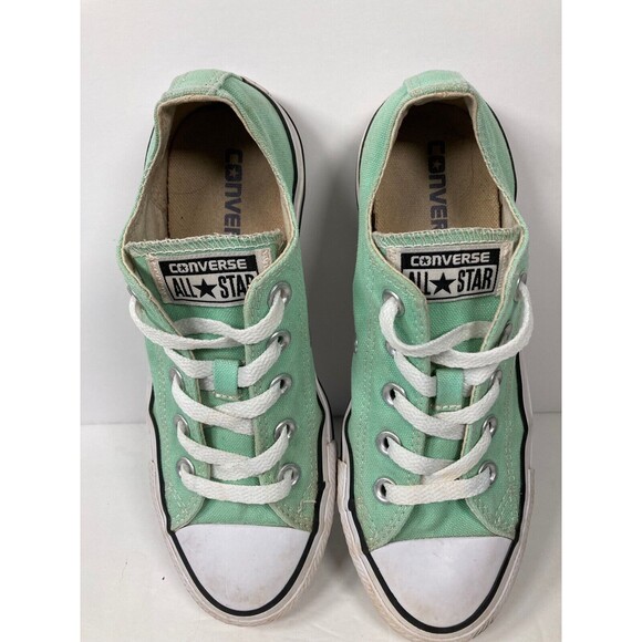Converse ALL STAR Chuck Taylor Sneakers Mint Green 136565F Women's 6 - Men's 4 - Picture 3 of 8